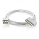 .  Apple Dock Connector (White) (1m) (MA591/HC)