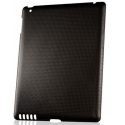 Acc. -  iPad 2/3/4 monCarbone Carbon Fiber 0.35mm Mystery Black () () (S