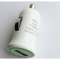 Acc.    Parmp Car Adapter 3 in 1 White