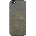 Acc.    iPhone 5/5S Patchworks Genuine Stone Silver Slate (1123)
