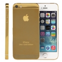   iPhone 5S Apple Original Gold Chrome 24ct. Gold Edition (Silver)