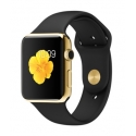  Apple Watch Edition 42mm 18-Karat Yellow Gold Black Sport Band (MJ8Q2)