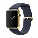  Apple Watch Edition 42mm 18-Karat Yellow Gold Midnight Blue Classic Buckle (MJVT2)