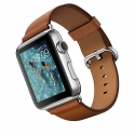  Apple Watch 42mm Stainless Steel Brown Classic Buckle (MMFT2)