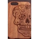Acc. -  iPhone 6/6S Green Case Wood Skull () ()