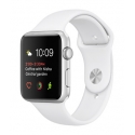  Apple Watch 2 Sport 38mm Silver Aluminum White Sport Band UA UCRF (MNNW2)