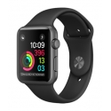  Apple Watch 2 Sport 42mm Space Gray Aluminum Black Sport Band (Used) (MP062)