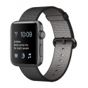  Apple Watch 2 Sport 42mm Space Gray Aluminum Black Woven Nylon UA UCRF (MP072)