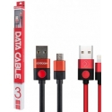 .  Joyroom Data Cable Lightning (Black/Red) (3m)