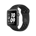  Apple Nike+ Series 3 (GPS) 38mm Space Gray Aluminum Anthracite/Black Nike Sport Band (MQKY2)