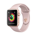  Apple Watch Series 3 (GPS) 42mm Gold Aluminum Pink Sand Sport Band (MQL22)