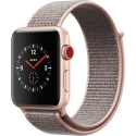  Apple Watch Series 3 (GPS + Cellular) 42mm Gold Aluminum Pink Sand Sport Loop (MQK72)