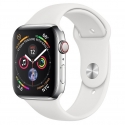  Apple Watch Series 4 44mm Stainless Steel White Sport Band (MTV22)