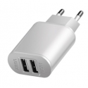 .   Proelio Dual Charger White Wall Charger