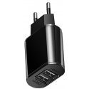 .   Proelio Dual Charger Wall Charger Black