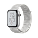  Apple Watch Series 4 44mm Aluminum Nike+ White Nike Sport loop (MTXA2)