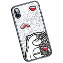 Acc.   iPhone XR Rock Glass Protection Series_Mechanic Bear (/) (/)