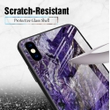 Acc. -  iPhone Xs Max Tomkas Marble Glass Case (/) () (C-5)