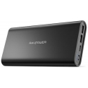 .  RavPower Ace Series Portable Charger with Dual Input 26800 mAh (Black) (R
