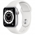  Apple Watch Series 6 GPS 44mm White Aluminum Case with White Sport B. (Used) (M00D3)