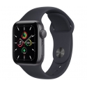  Apple Watch SE GPS 40mm Space Gray Aluminum Case w. Midnight S. Band (MKQ13)
