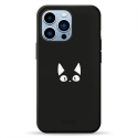 Acc.   iPhone 13 Pro Pump Silicone Minimalistic Case Funny Cat () () (PMSLMN13P