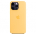 Acc.   iPhone 14 Pro Max Apple Silicone Case MagSafe Sunglow () () (MPU03)