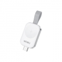 . - WIWU Wireless Charge for Watch to USB-C (White) (M16 Pro)