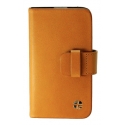 Acc. Чехол-книжка для iPhone 4/4S Trexta Rotating Folio (with Deskstand) (Кожа) (Коричневый)