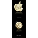 Acc.   iDevice RoyalStone Home Logo Sticker Gold (    Home)