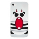 Acc.   iPhone 4/4S CellularLine Funny Devil () (ѳ) (FUNDEVILIPH4S)