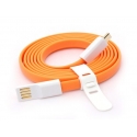 .  Auzer Lightning to USB Cable (Orange) (USB, 1m) (ACL1)