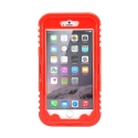 Acc. Чохол водонепроникний для iPhone 6S Plus Sharks Box Waterproof (Полікарбонат/Силікон) (Червоний