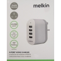 .    Melkin 4-port Home Charger White
