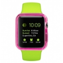Acc. Чохол-накладка для Apple Watch 38/40mm Melkco Poly Jacket (Силікон) (Рожевий) (APIW38TULT2RDTS)