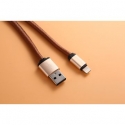 .  TGM Leather Lightning to USB (Brown) (1m)
