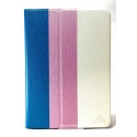 Acc. Чехол для iPad Air 2 Koks Stripe (Полиуретан) (Белый/Розовый)