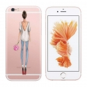 Acc. -  iPhone 6/6S TGM Girl & Flowers () ()