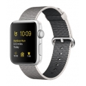 Часы Apple Watch 2 Sport 38mm Silver Aluminum Pearl Woven Nylon UA UCRF (MNNX2)