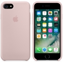 Acc. Чехол-накладка для iPhone 7 Apple Case(Copy) (Силикон) (Бежево-розовый) (MMX12FE)