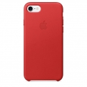 Acc. Чехол-накладка для iPhone 7 Apple Case (Кожа) (Красный) UA UCRF (MMY62ZM)