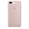 Acc. Чехол-накладка для iPhone 7 Plus Apple Case (Copy) (Силикон) (Бежево-розовый) (MMT02ZM)