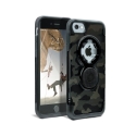 Acc. Чехол-крепление для iPhone 7 RokForm Crystal Case Camouflage (Поликарбонат/Силикон) (Черный/Зел