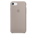 Acc. Чехол-накладка для iPhone 7 Apple Case (Copy) (Силикон) (Бежевый) (MMXN2FE)