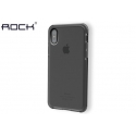Acc. Чехол-накладка для iPhone X Rock Guard Series (Силикон) (Черный)