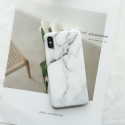 Acc. Чехол-накладка для iPhone X TGM Marble (Силикон) (Белый)