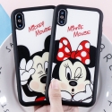 Acc. Чехол-накладка для iPhone X TGM Minnie Mouse (Силикон) (Черный/Белый)