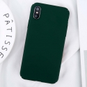 Acc. Чехол-накладка для iPhone X TGM Frosted Case (Поликарбонат) (Зелёный)