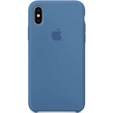 Acc. Чехол-накладка для iPhone X Apple Case (Силикон) (Светло-синий) (MRG22ZM)