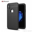 Acc. Чехол-накладка для iPhone X TGM Dirt-resistant cover (Силикон) (Черный)